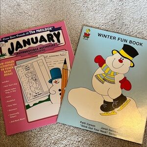 2 Winter Theme Fun Books
